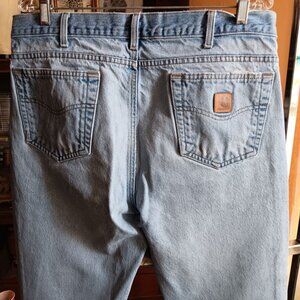 36x34 Vintage Carhartt Mens Distressed Work Jeans B16 STW 1990's relaxed Faded